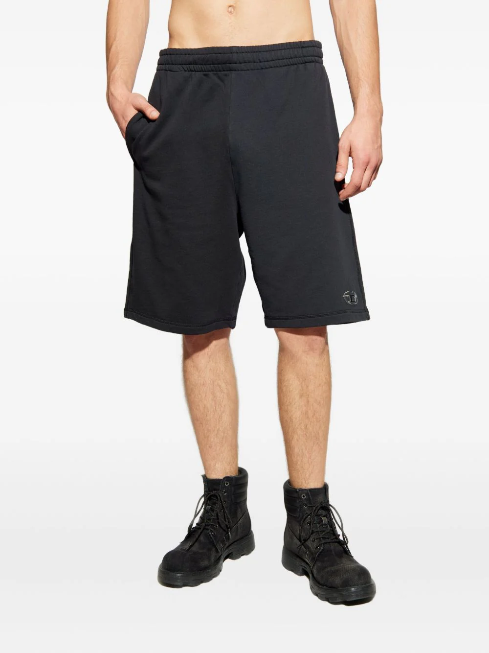 P-Marshy Logo-Detail Shorts - Image 5