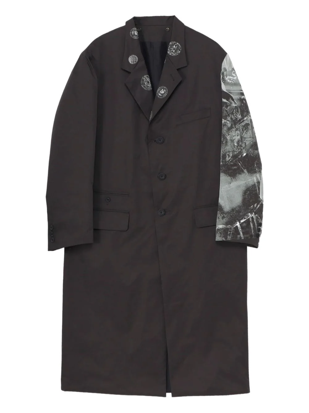 Padded Pinstripe Jacket