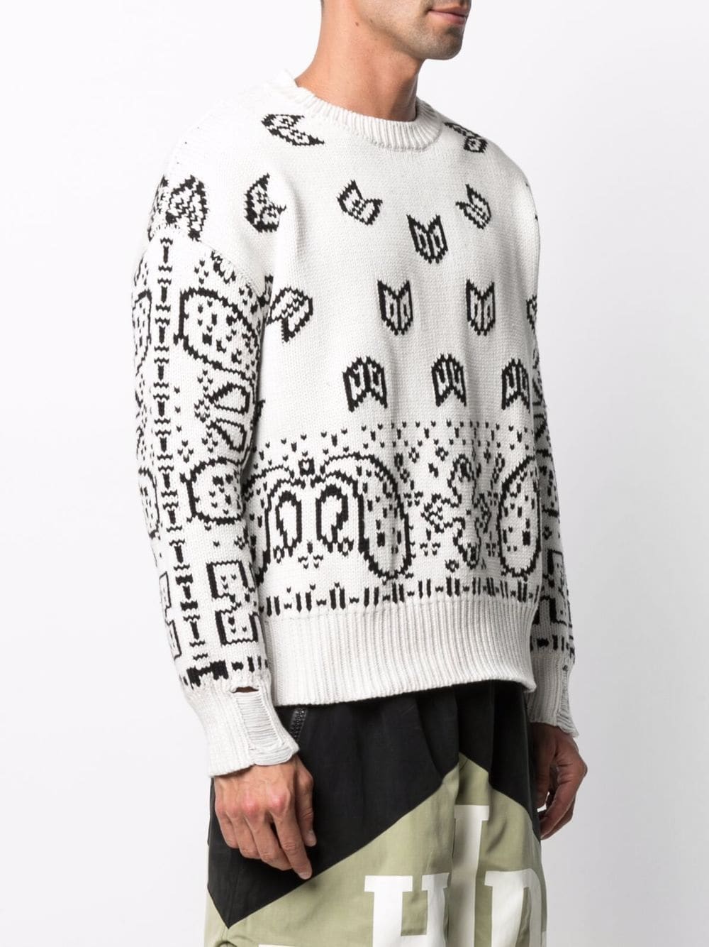 Paisley-Print Cotton Jumper - Image 5
