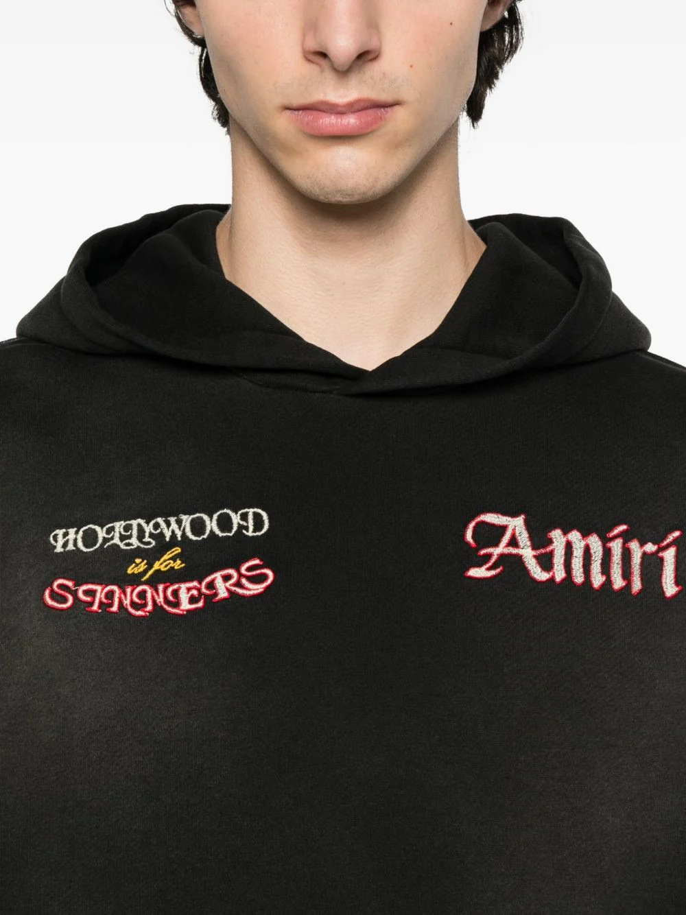 Palm-Tree Embroidered Hoodie - Image 3