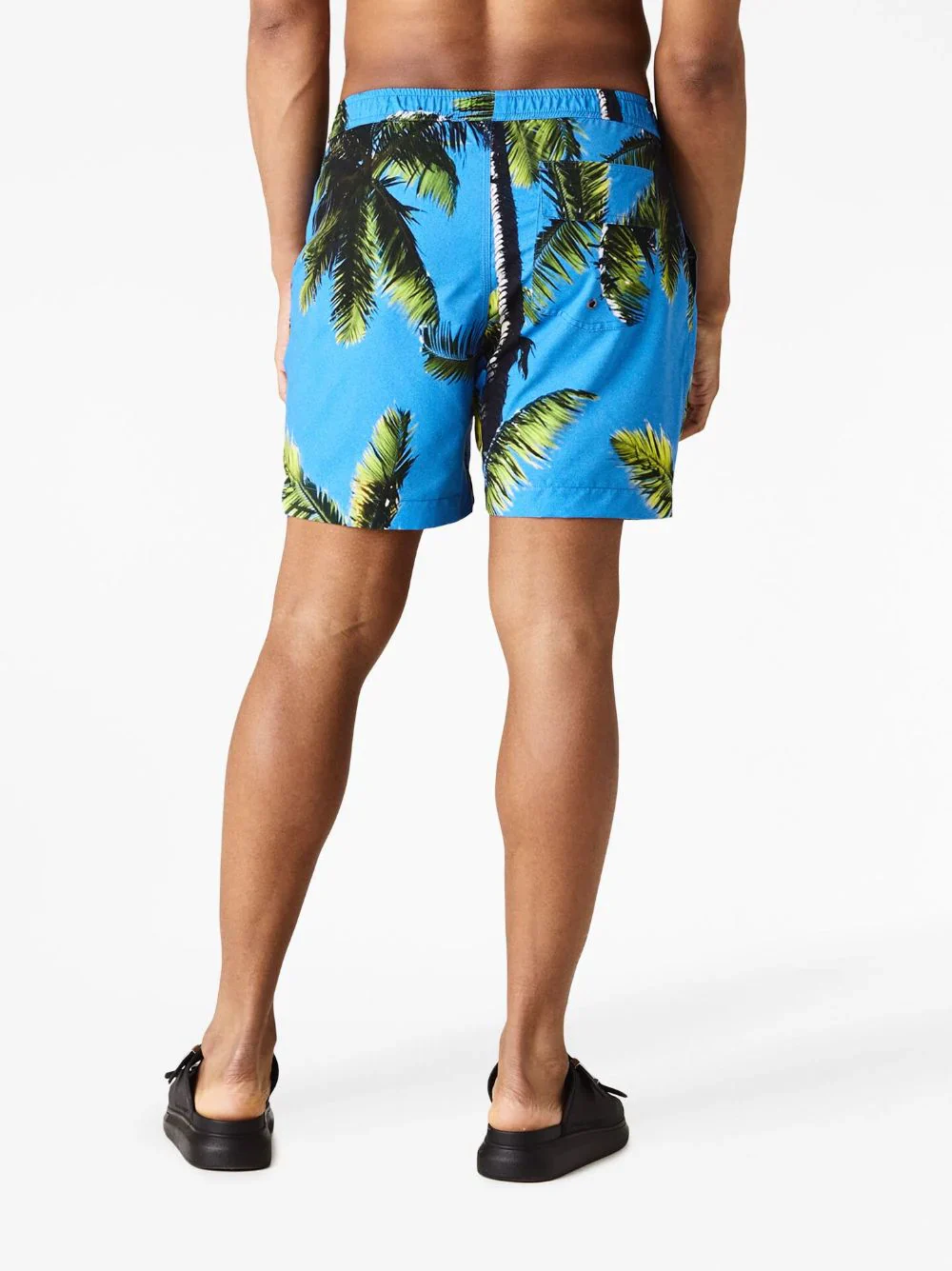 Palm Tree-Print Swim Shorts - Image 3