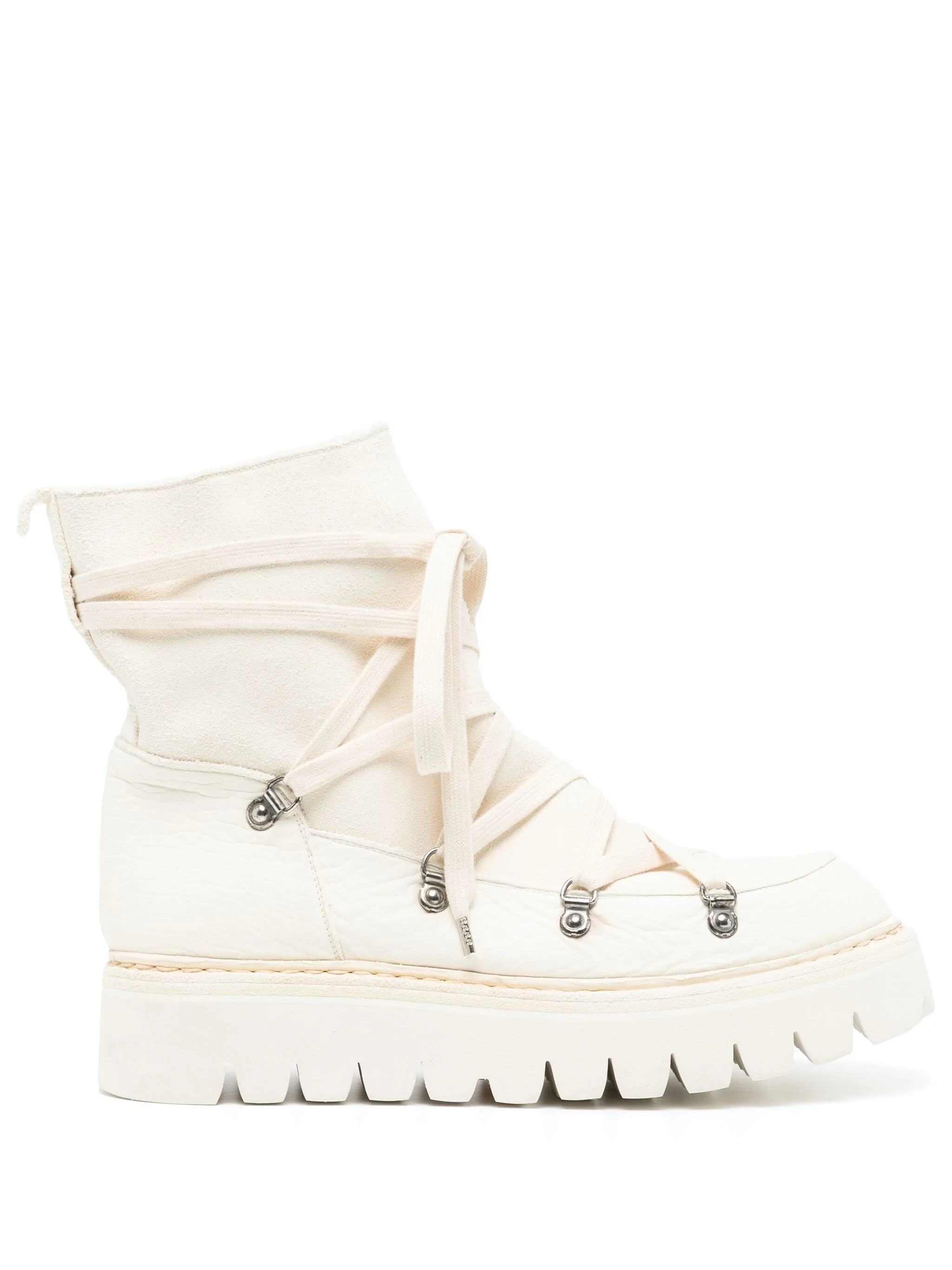 Panelled Chunky-Sole Boots - Image 2