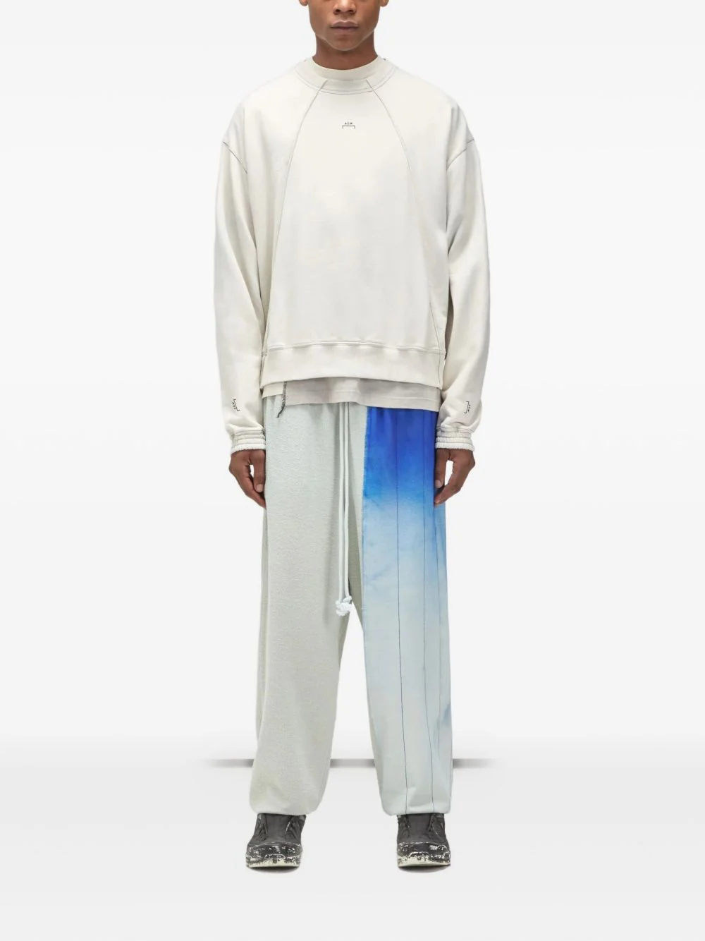Panelled Cotton Sweatshirt - Image 3