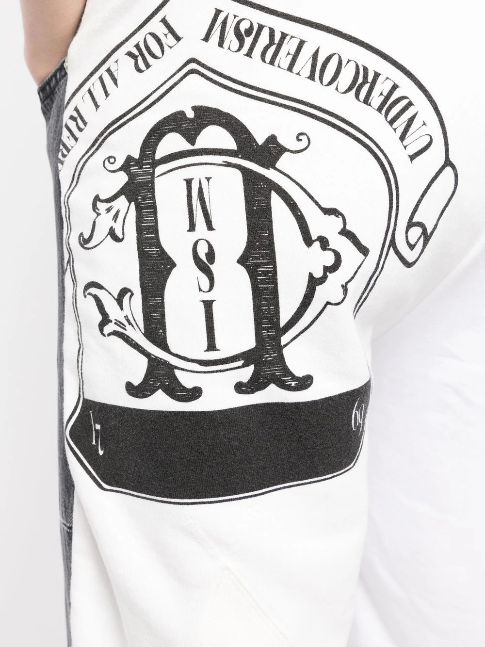 Panelled Cropped Trousers - Image 3