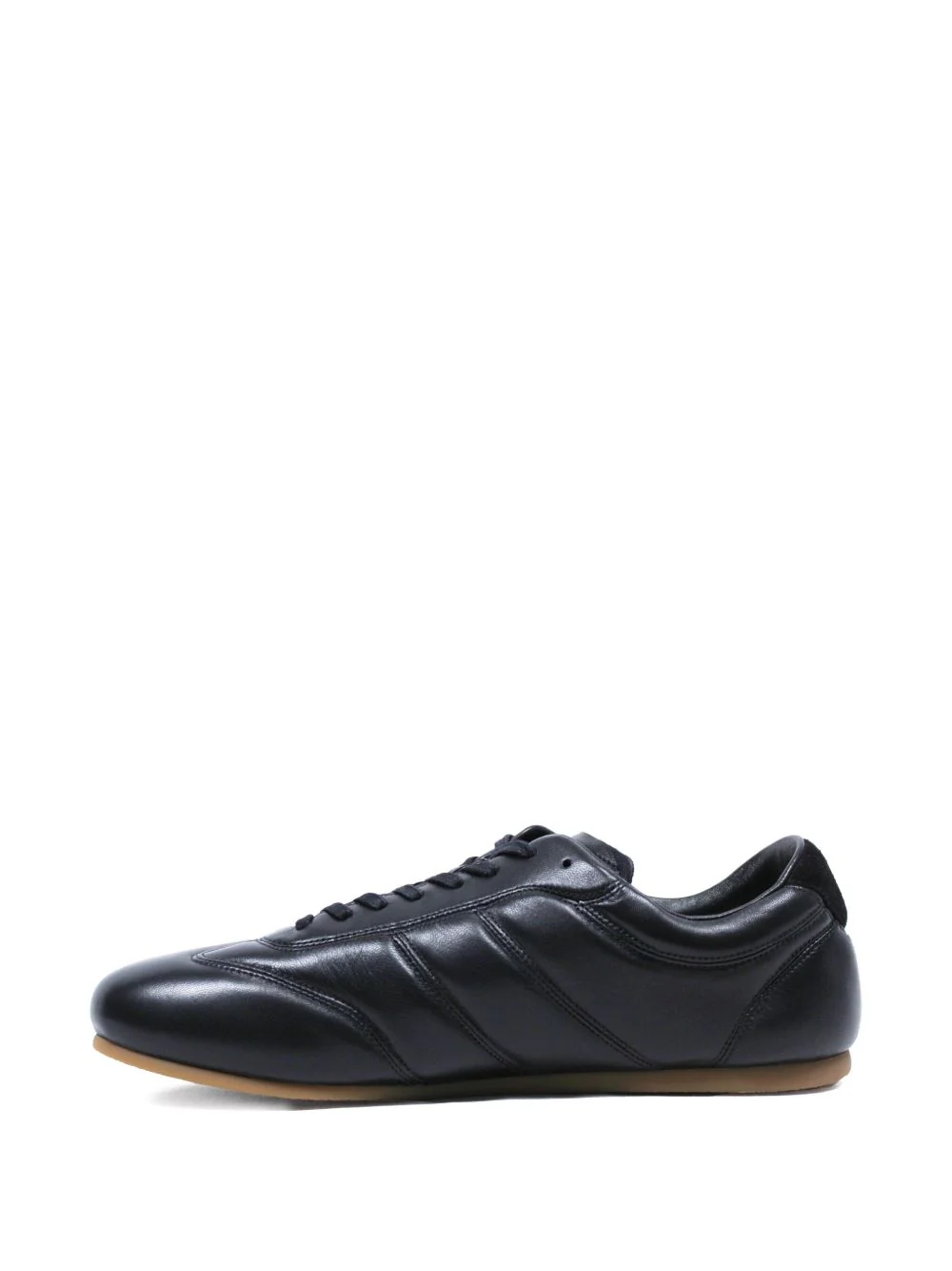Panelled Leather Sneakers - Image 2