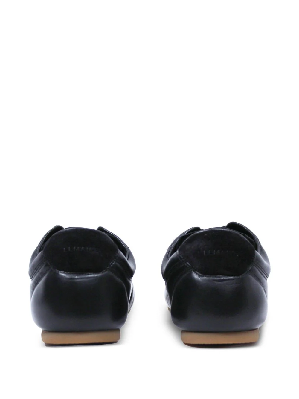 Panelled Leather Sneakers - Image 3