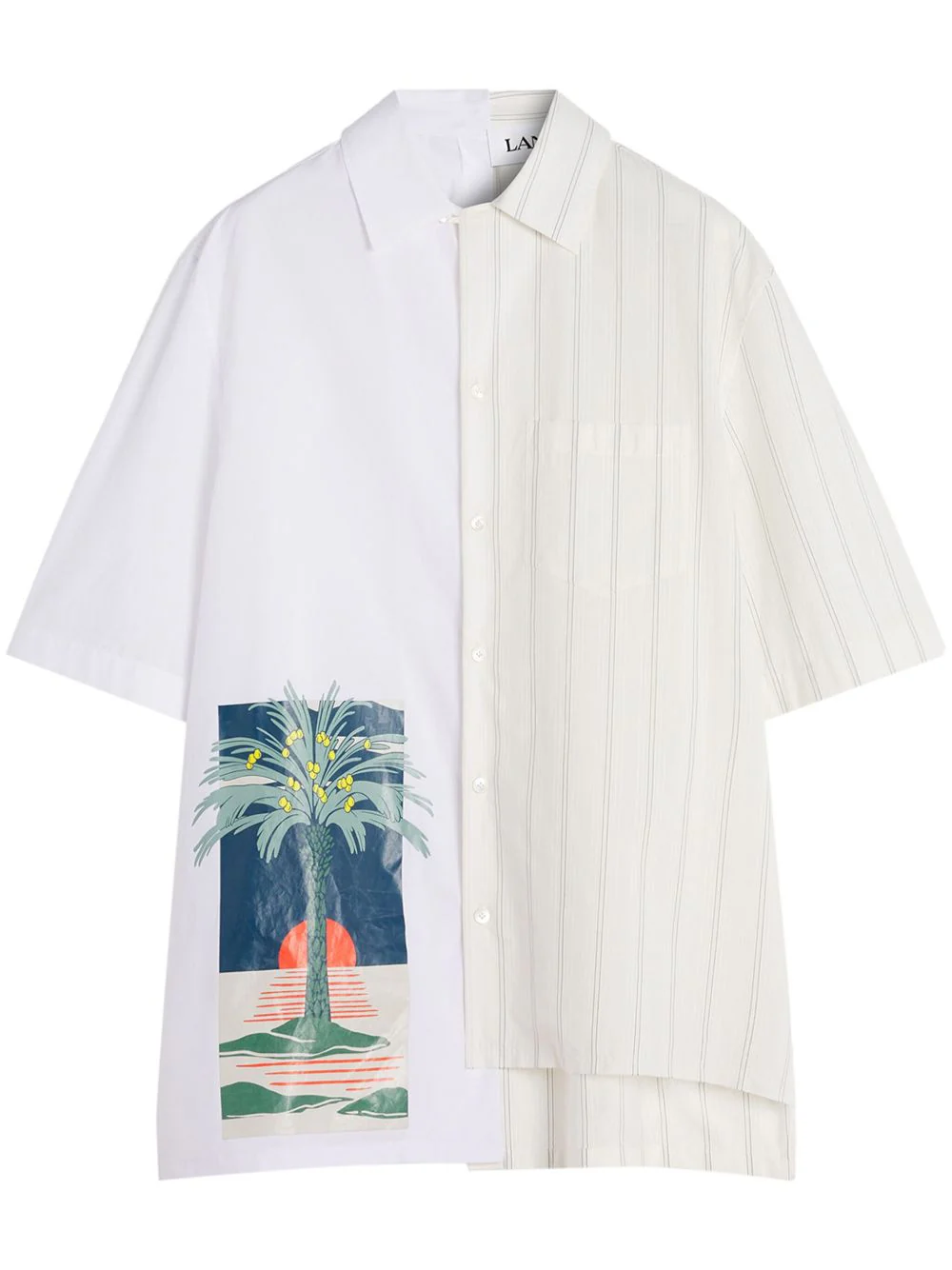 Panelled Shirt