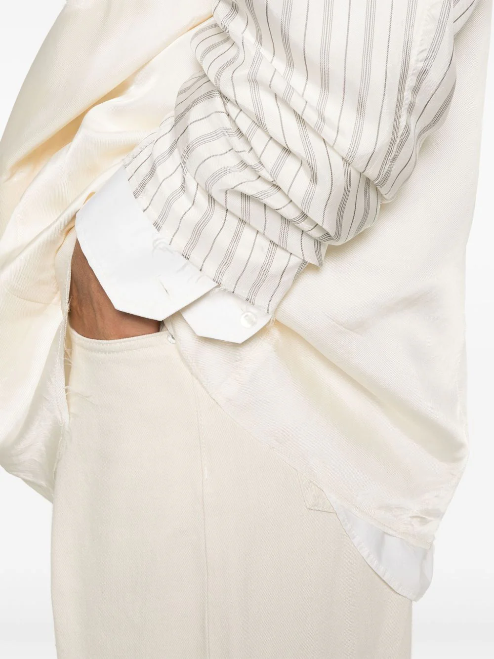 Panelled Shirt Jacket - Image 4