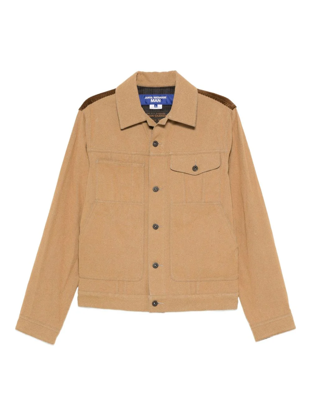 Panelled Shirt Jacket