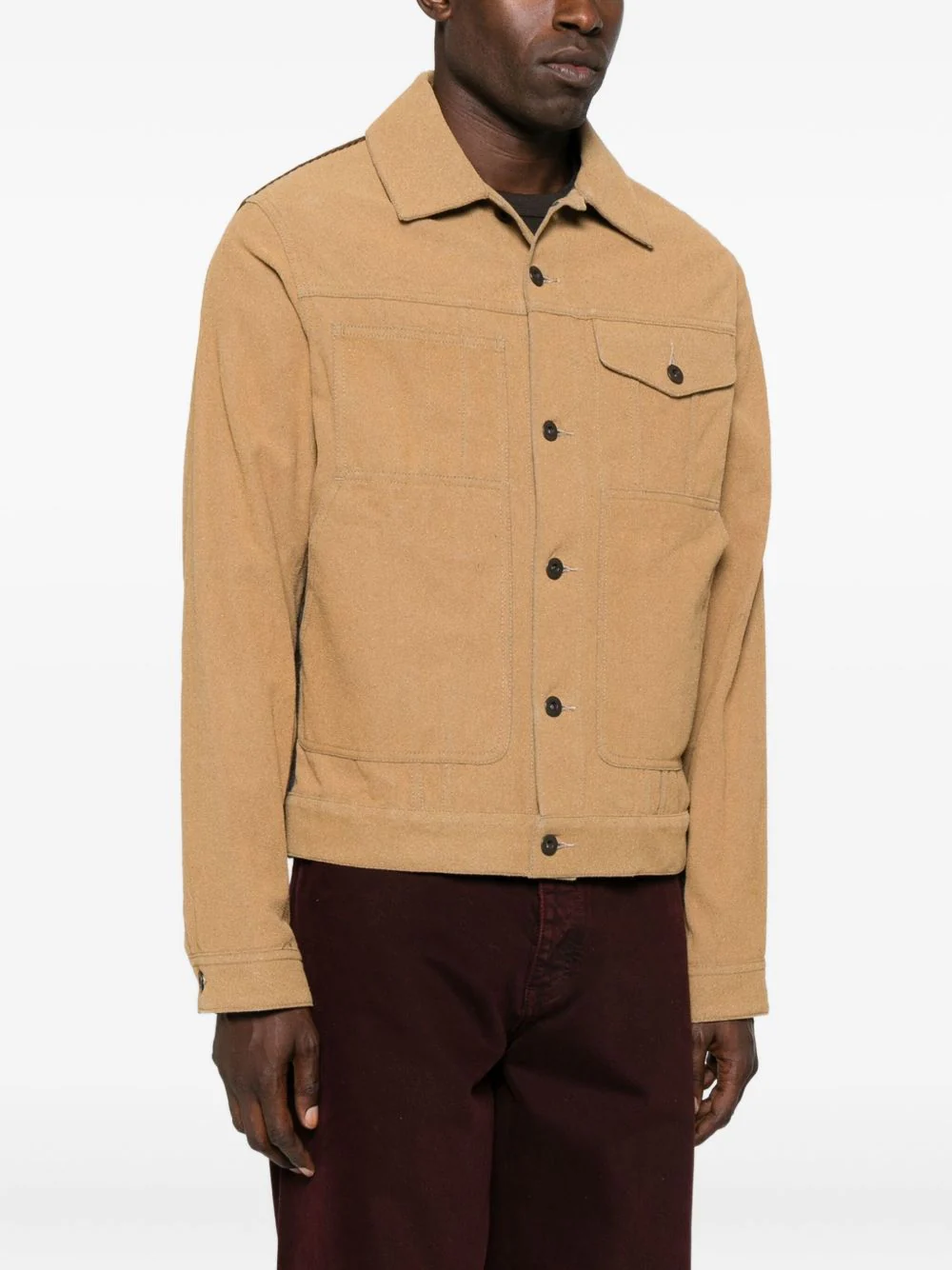 Panelled Shirt Jacket - Image 5