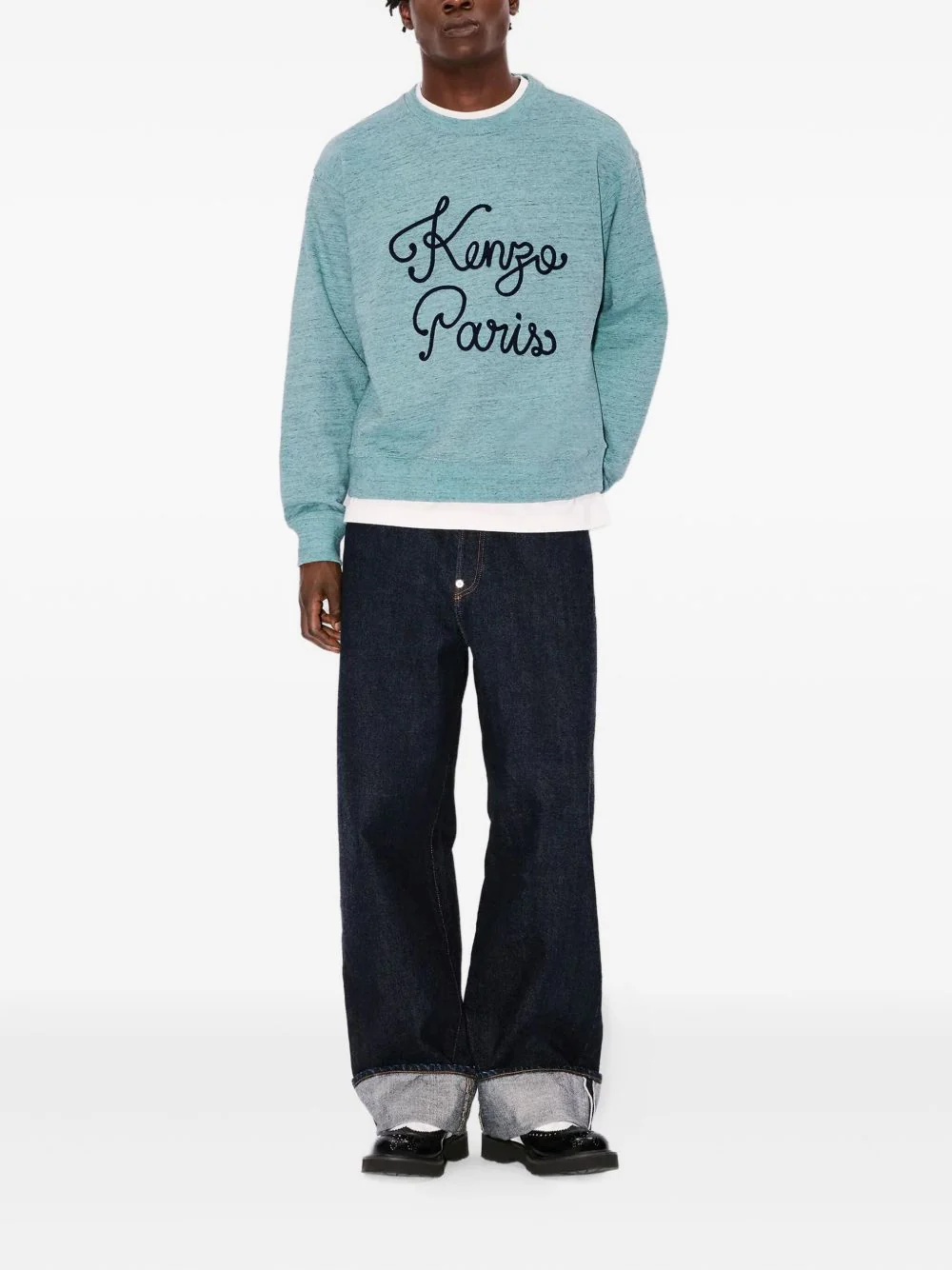 Paris Chainstitch-Embroidered Logo Sweatshirt - Image 4