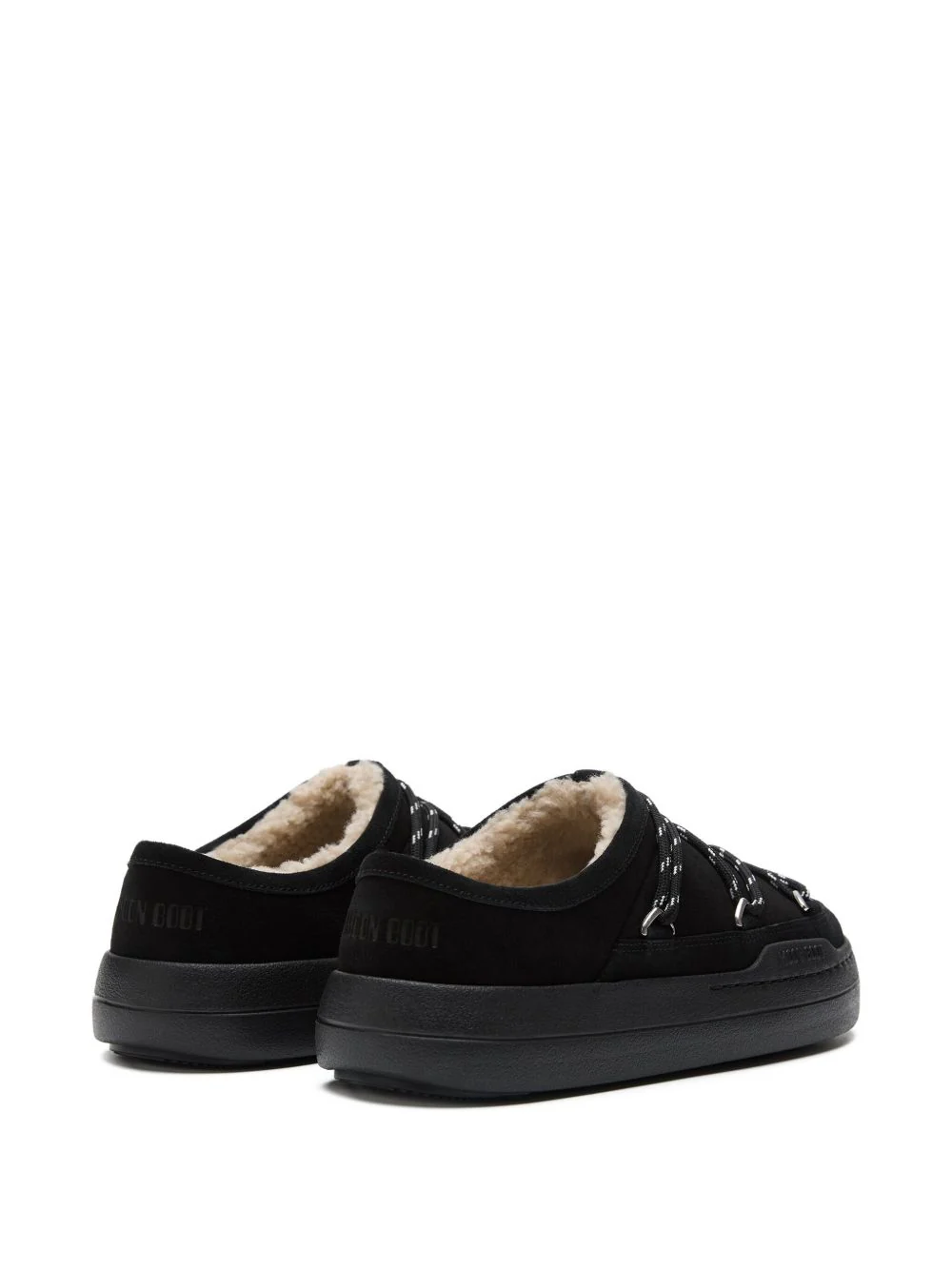 Park Lace-Detail Shearling Slippers - Image 2