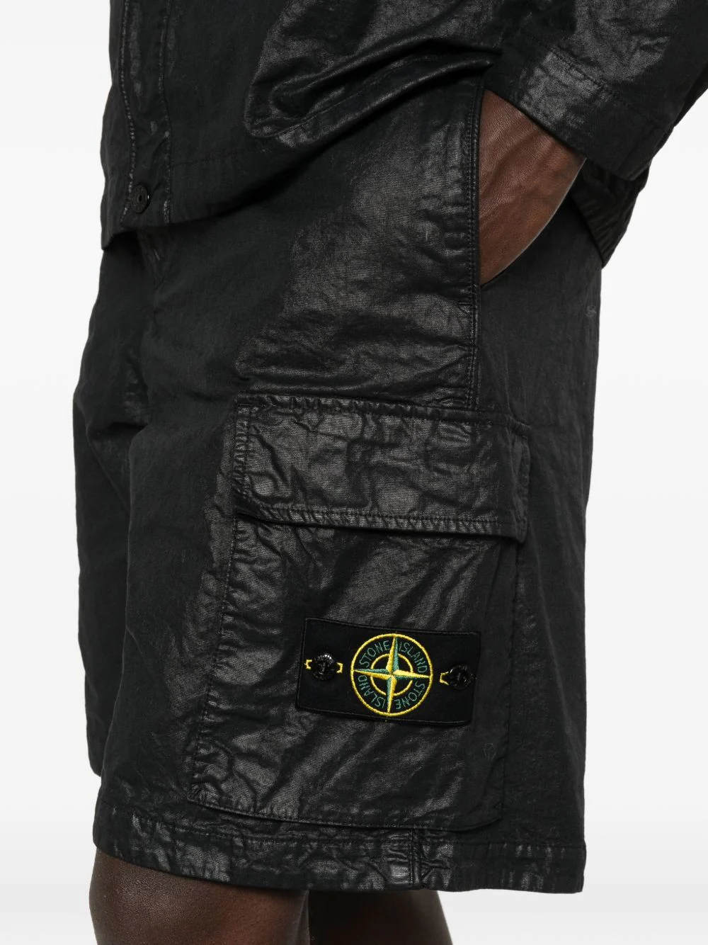 Patch-Pocket Cargo Shorts - Image 4