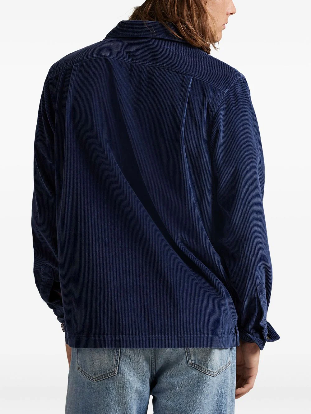 Patch-Pockets Long Sleeve Shirt - Image 5