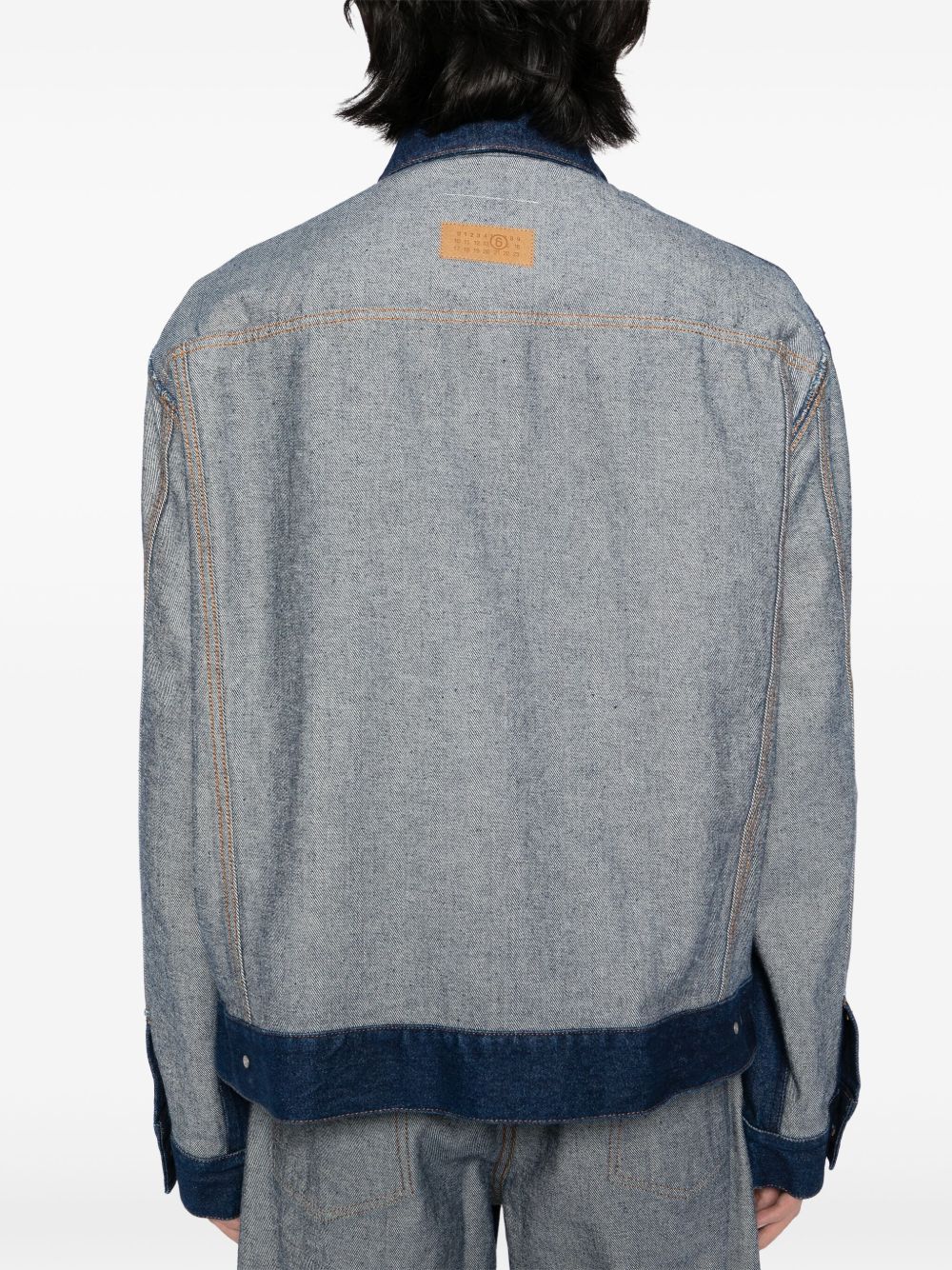 Patched Denim Jacket - Image 2