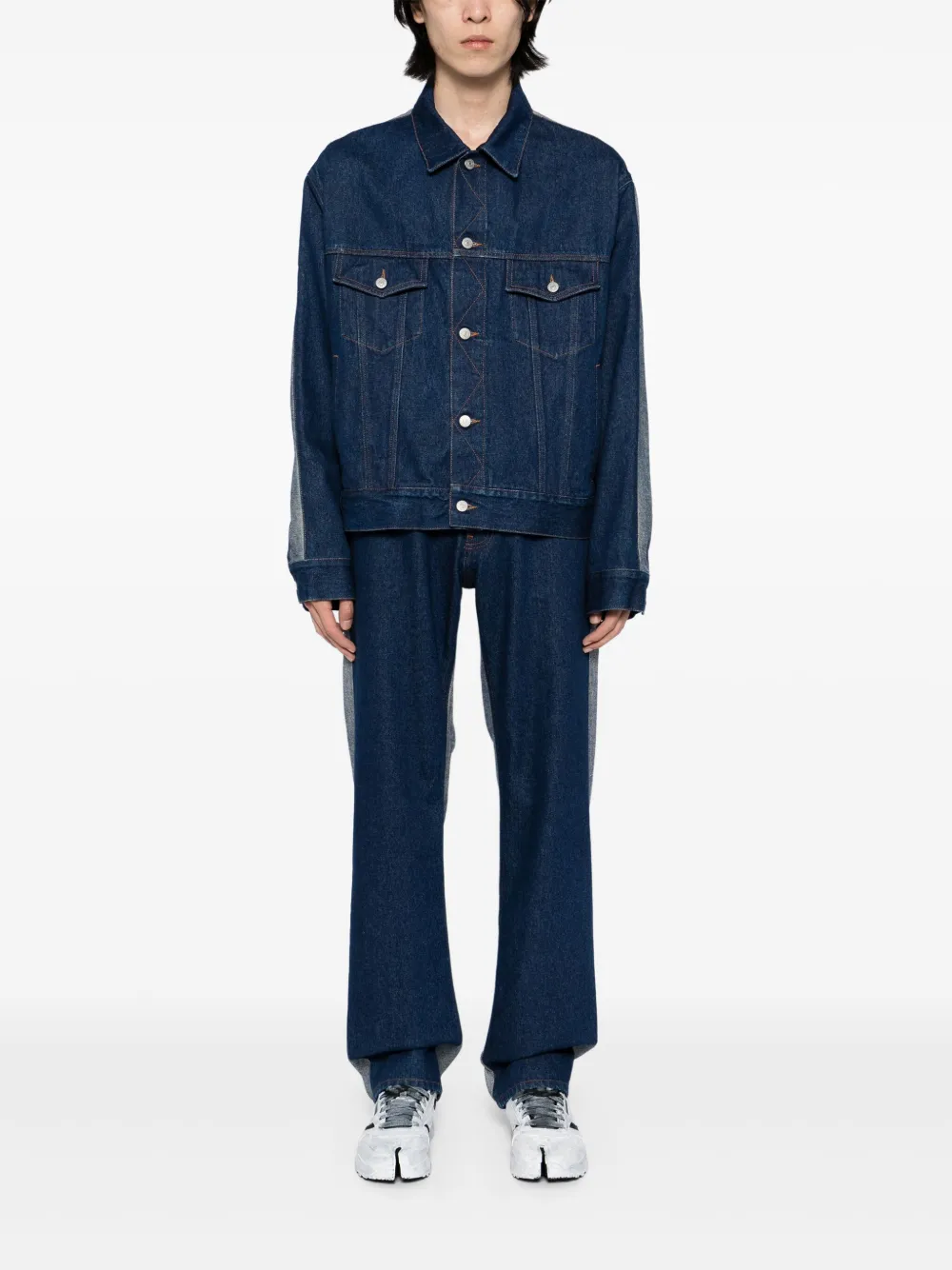 Patched Denim Jacket - Image 3