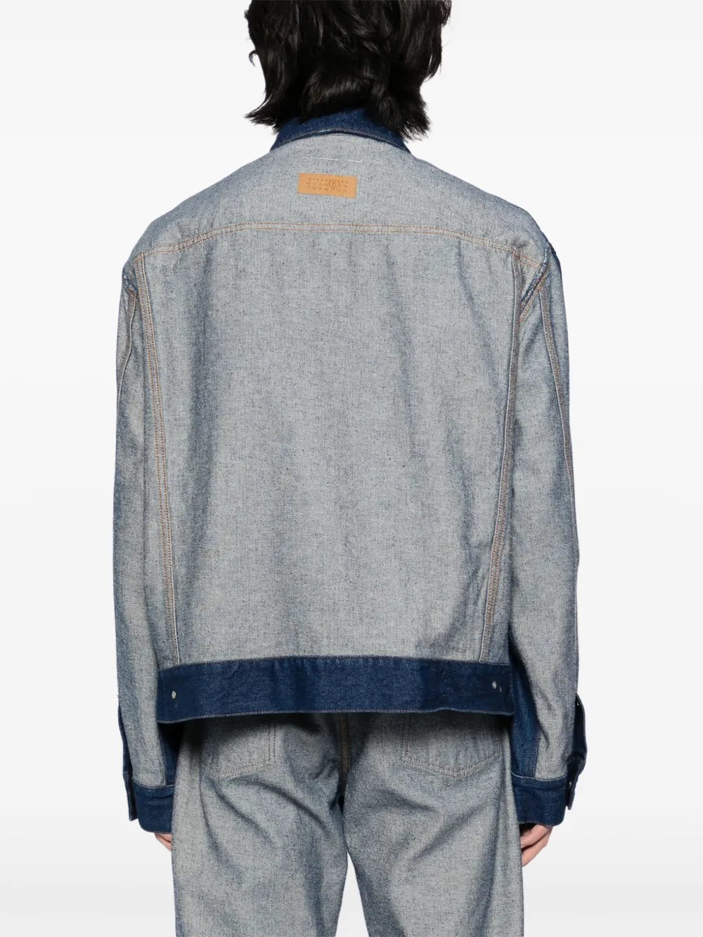 Patched Denim Jacket - Image 4
