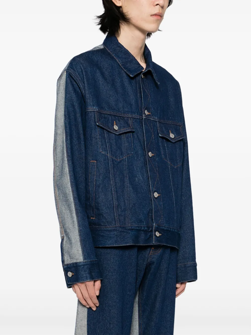 Patched Denim Jacket - Image 5