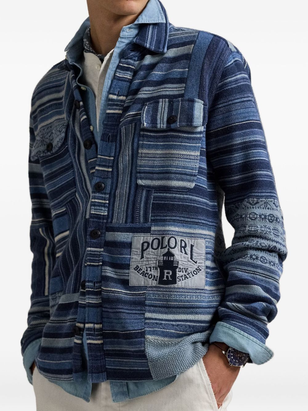 Patchwork Cardigan - Image 3