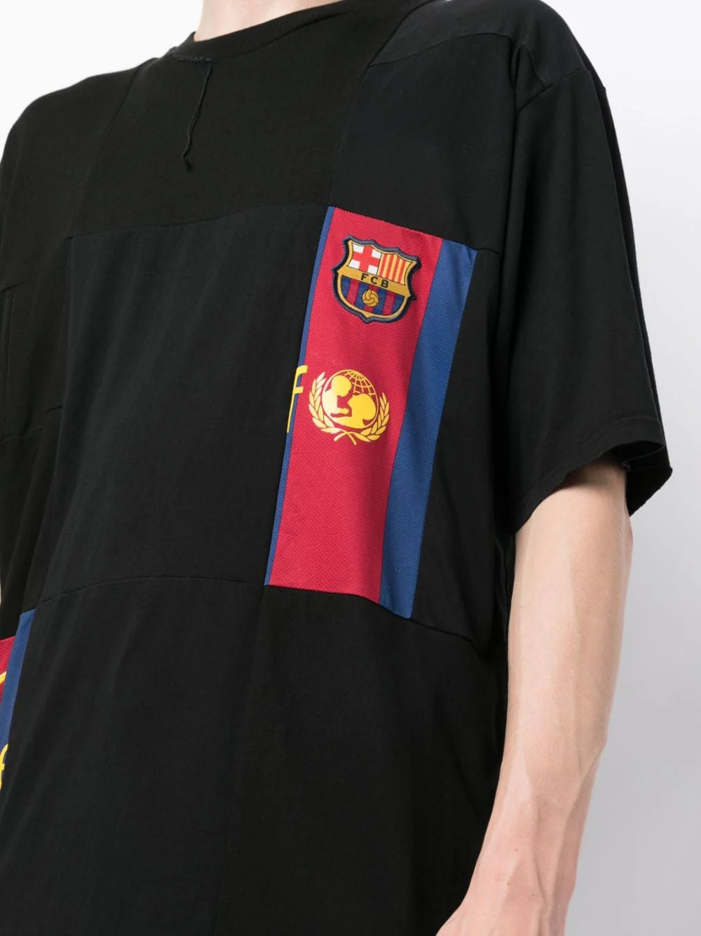 Patchwork Cotton T-Shirt - Image 3