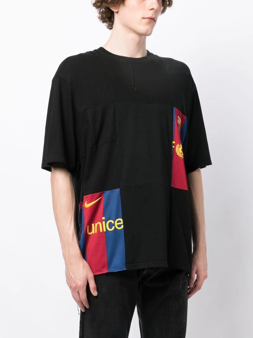 Patchwork Cotton T-Shirt - Image 5