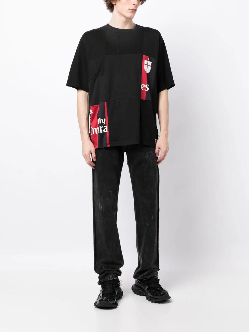 Patchwork Cotton T-Shirt - Image 2