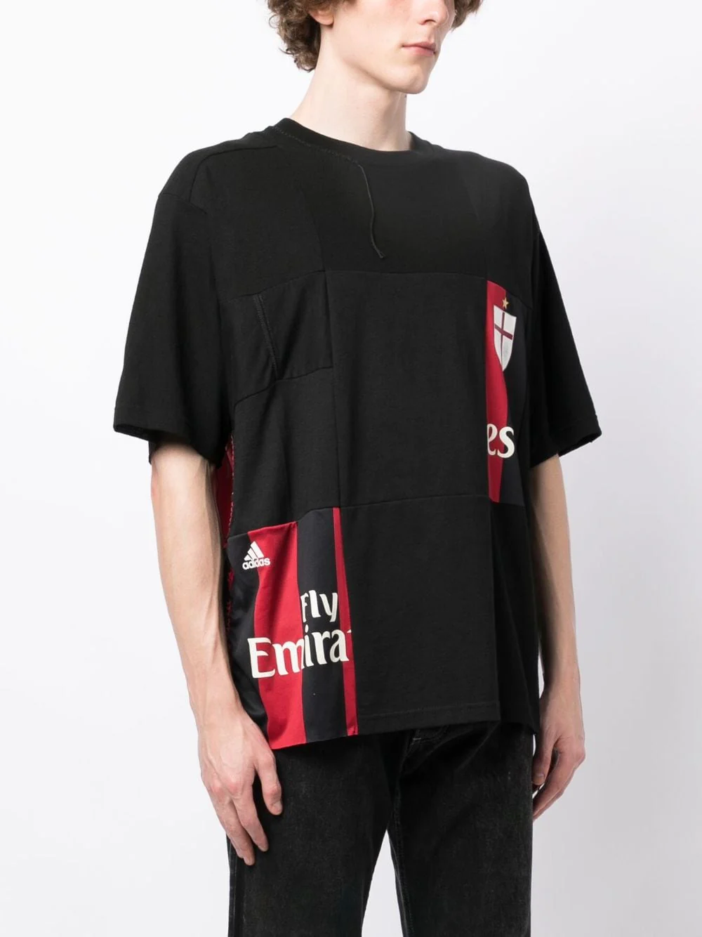 Patchwork Cotton T-Shirt - Image 3