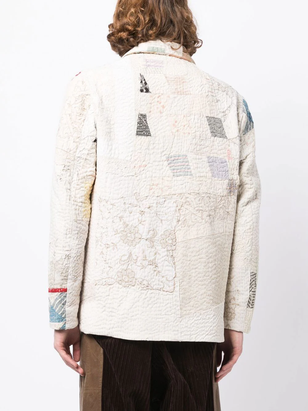 Patchwork-Design Jacket - Image 3