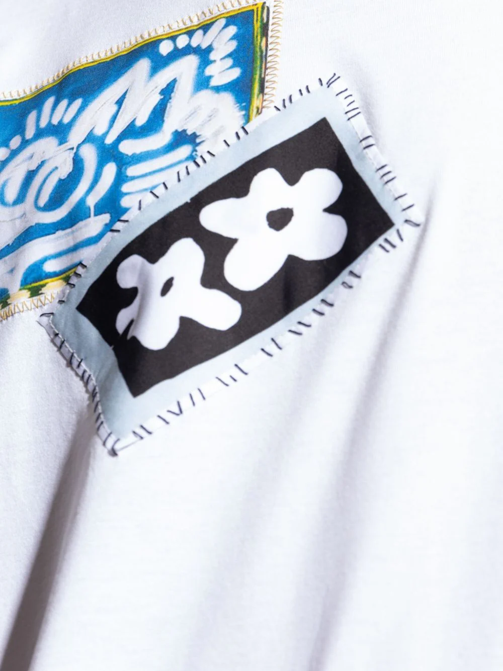 Patchwork Print T-Shirt - Image 3