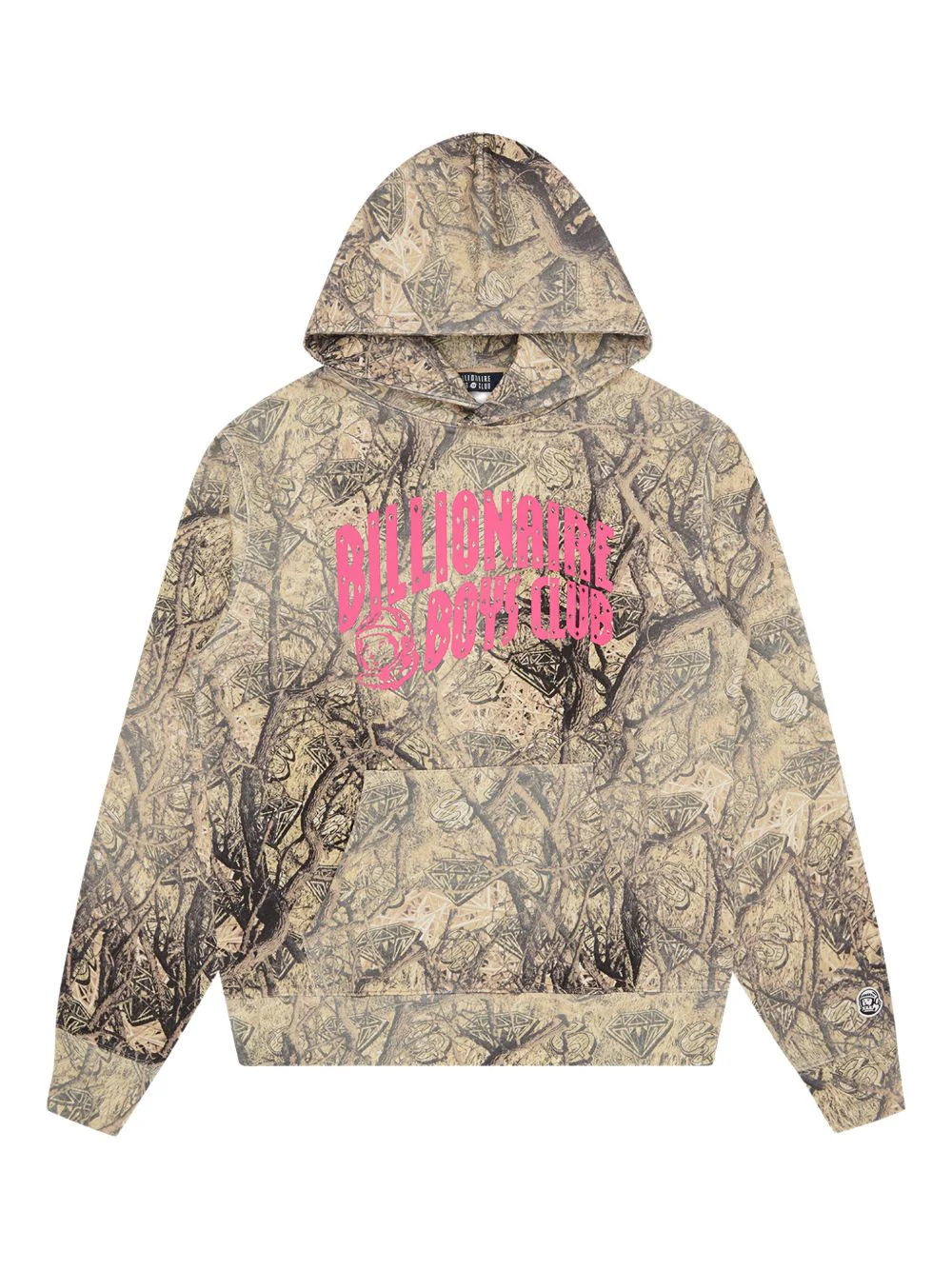 Patterned Hoodie