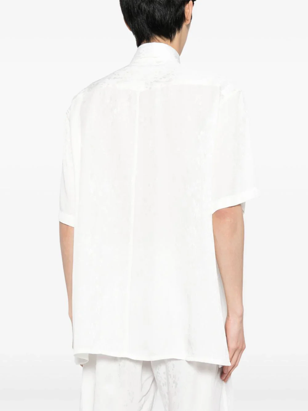 Patterned-Jacquard Shirt - Image 3
