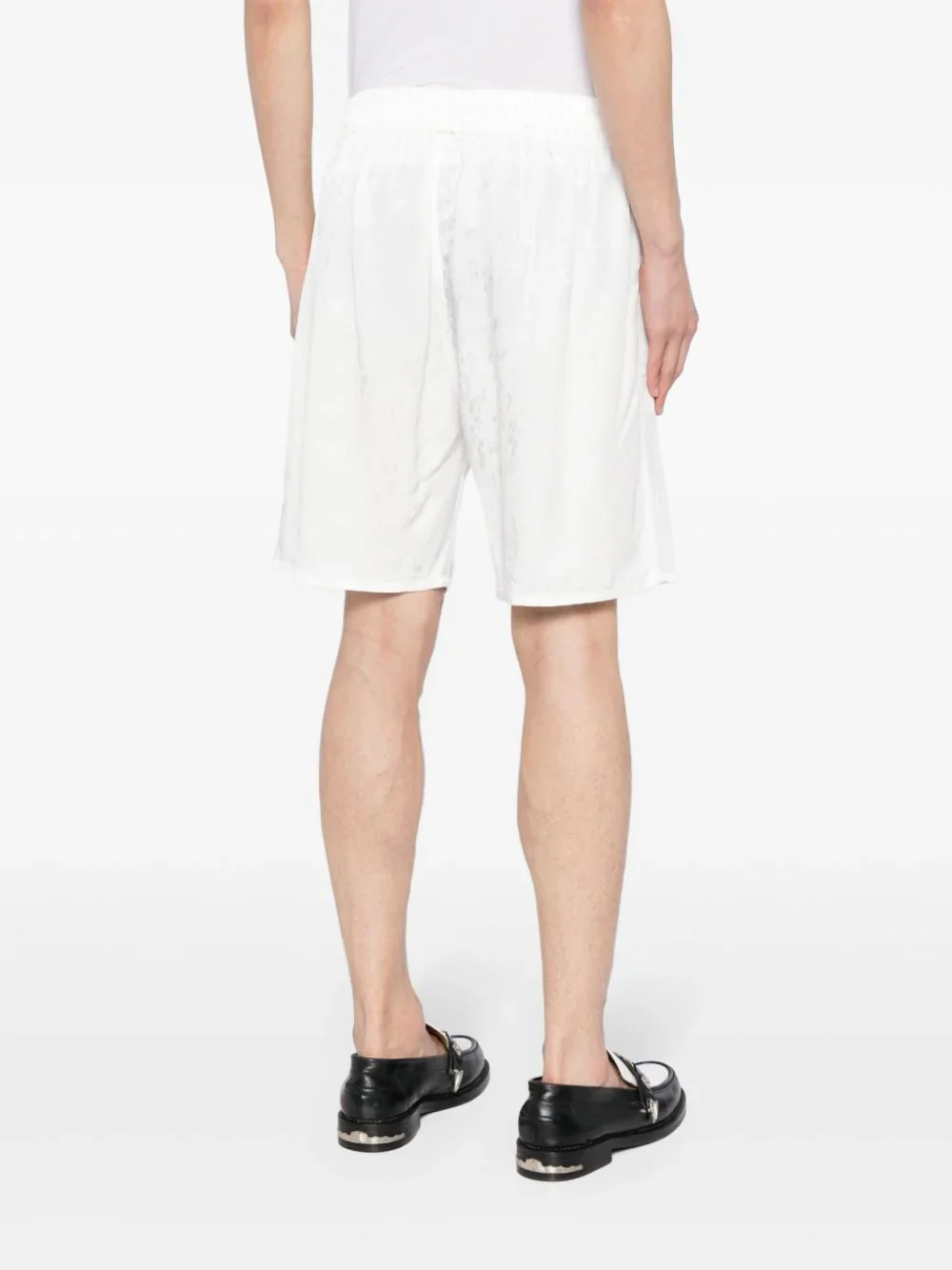 Patterned-Jacquard Shorts - Image 3