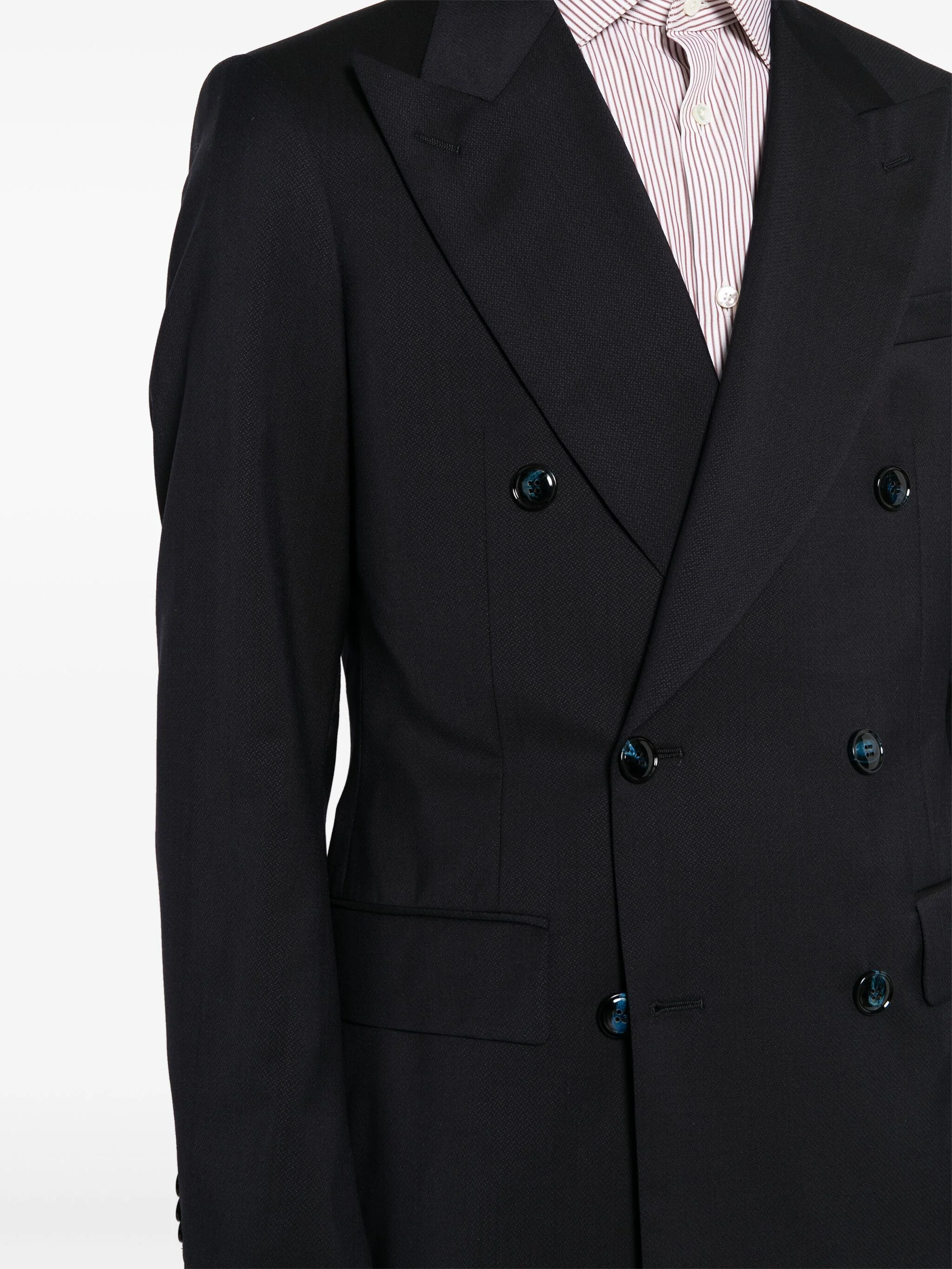 Peak-Lapel Double-Breasted Suit - Image 5