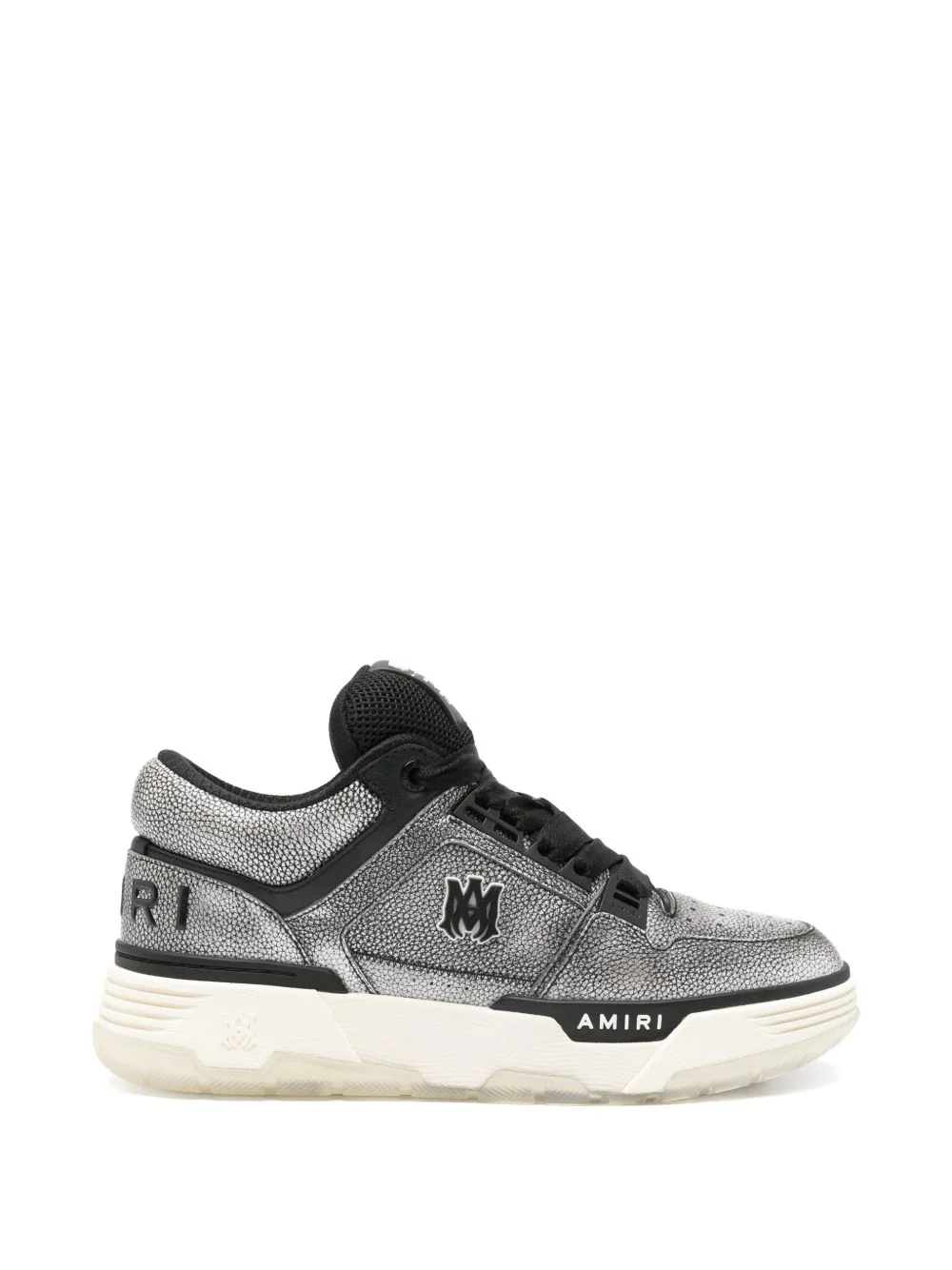 Pebbled Low-Top Trainers