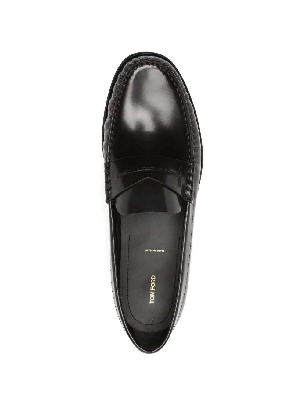 Penny-Detail Flat Shoes - Image 3