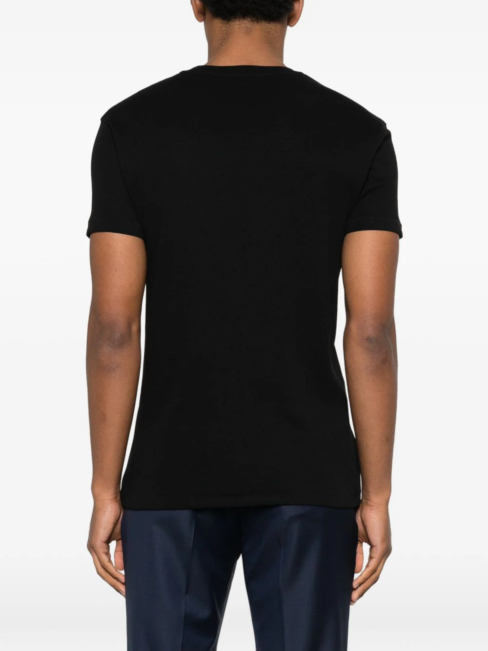 Perforated Crew-Neck T-Shirt - Image 4