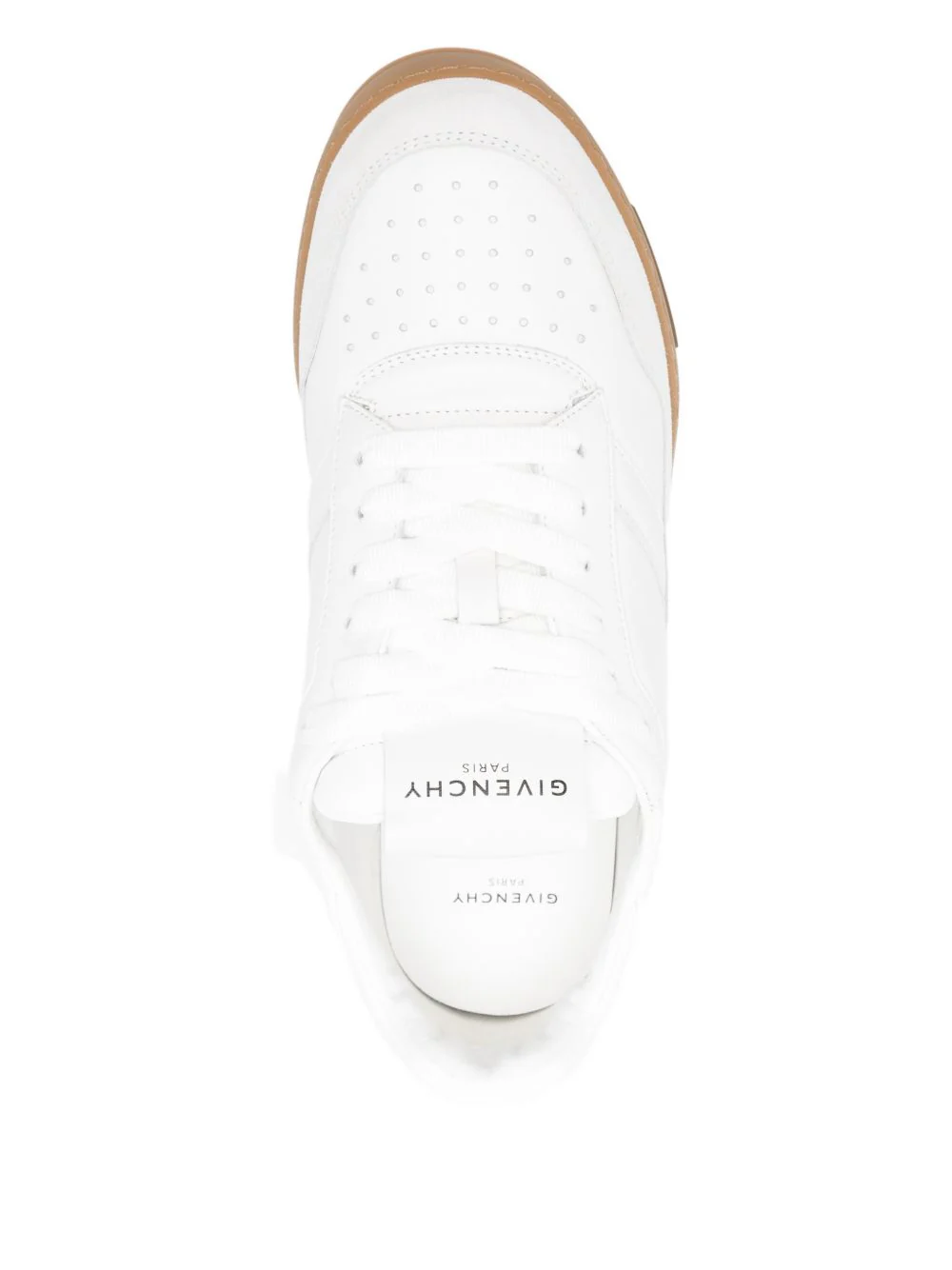 Perforated-Detail Panelled Sneakers - Image 4