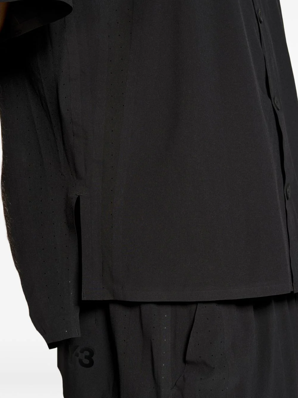 Perforated-Detail Short-Sleeve Shirt - Image 3