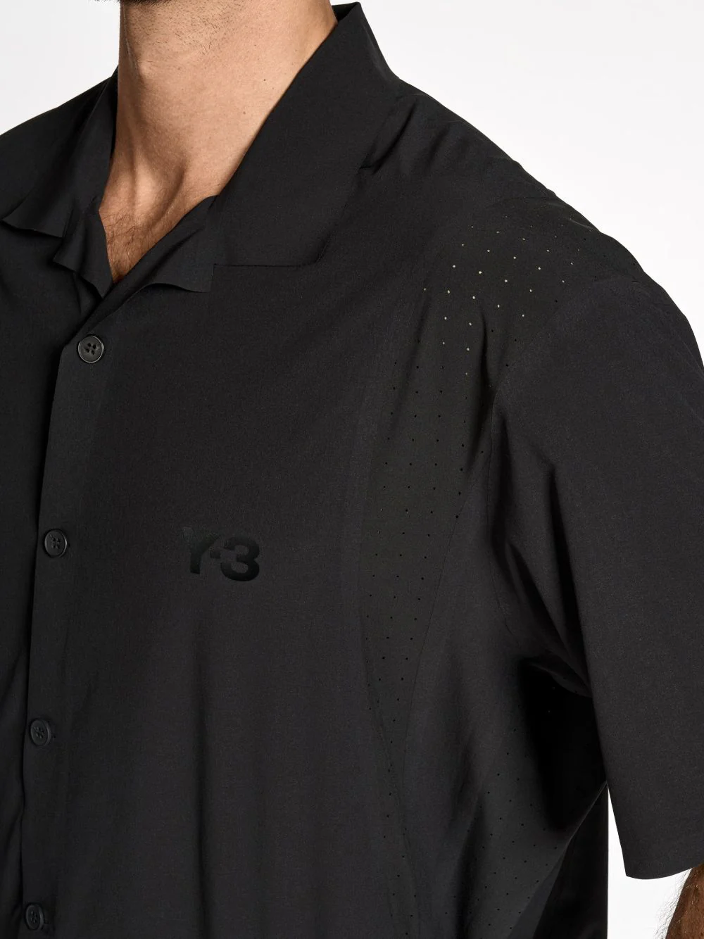 Perforated-Detail Short-Sleeve Shirt - Image 4
