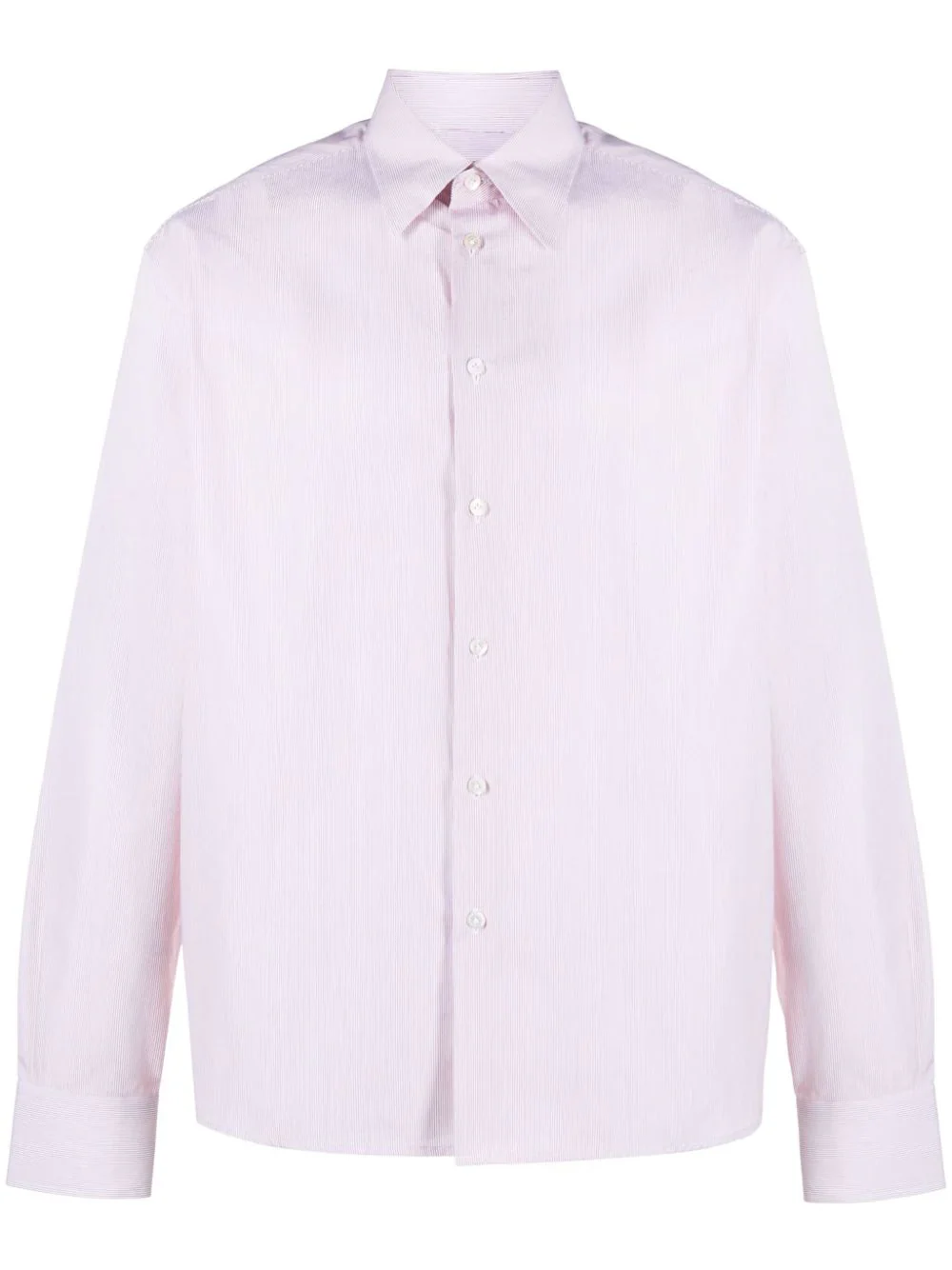 Pinstripe-Print Cotton Shirt