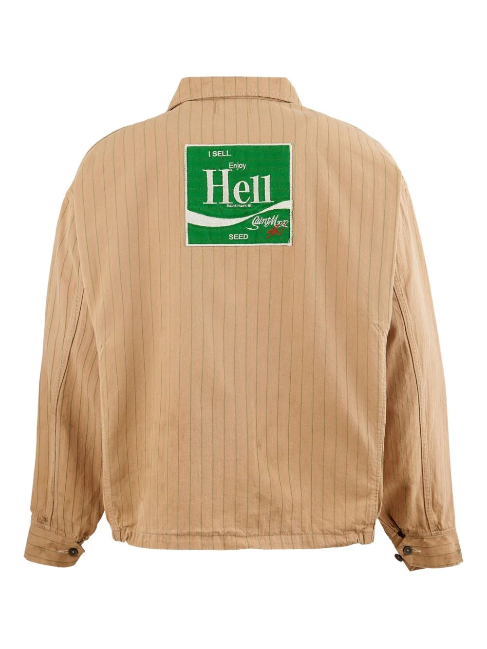 Pinstripe Zip-Up Jacket - Image 2
