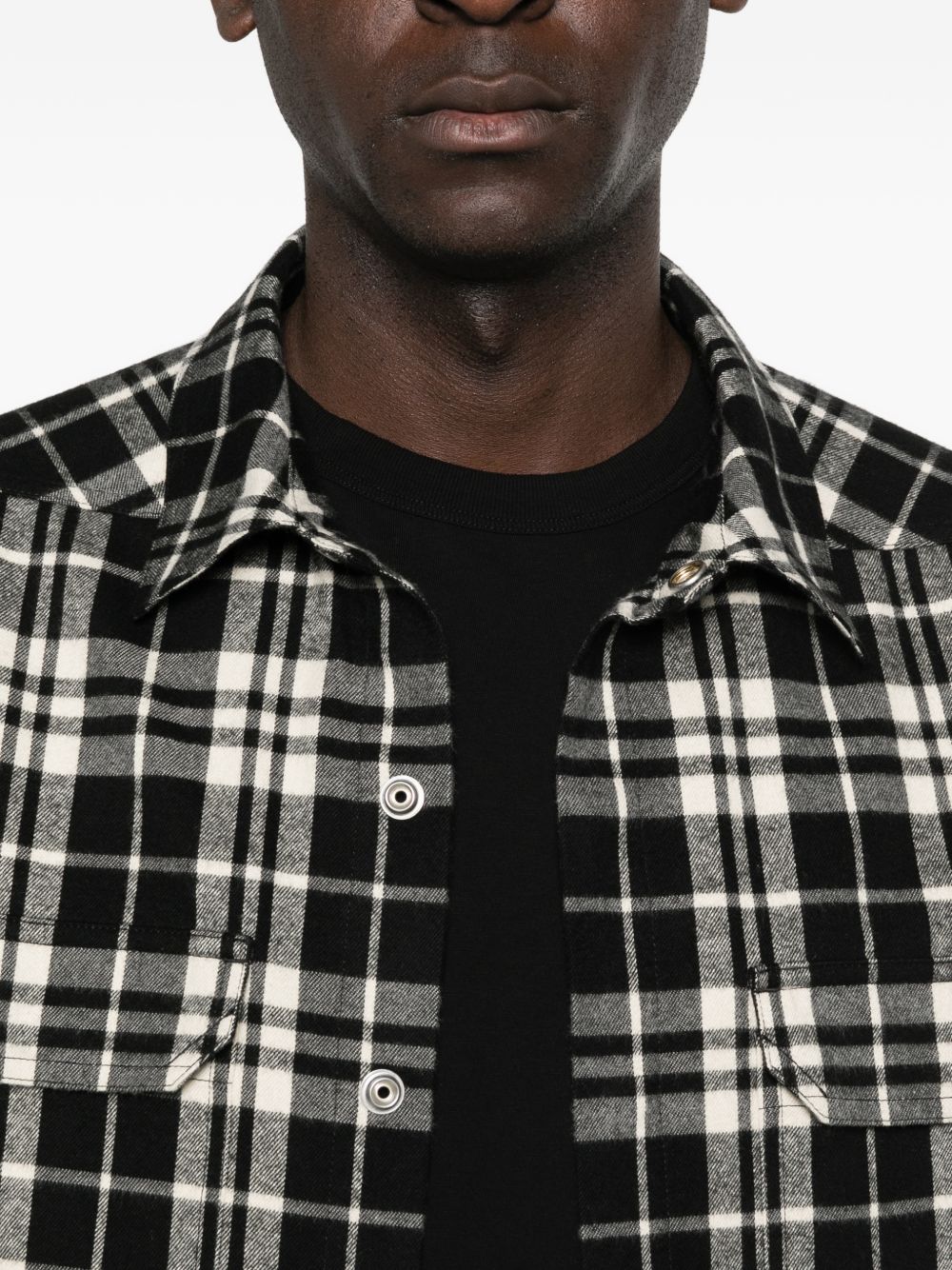 Plaid Flannel Shirt - Image 2