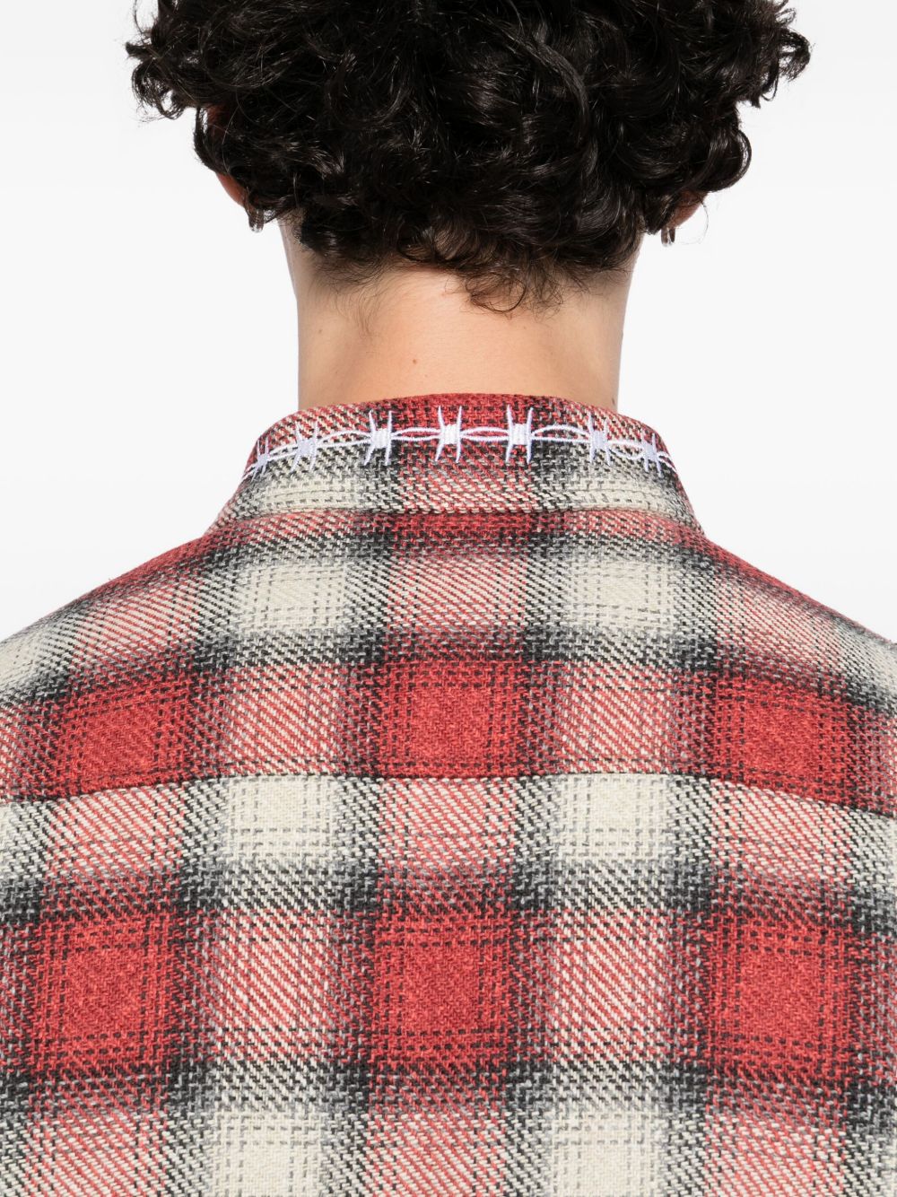 Plaid Shirt Jacket - Image 3