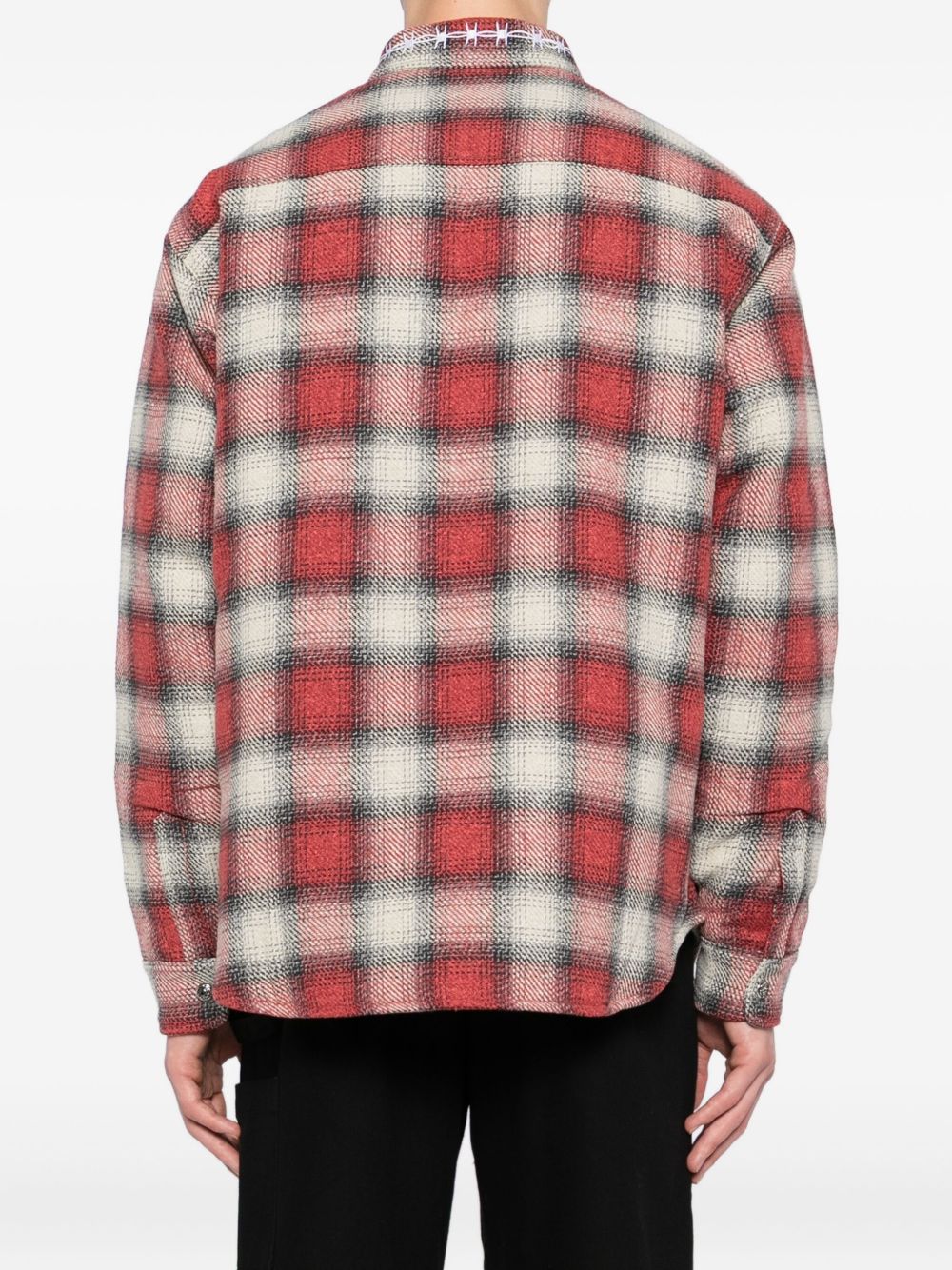 Plaid Shirt Jacket - Image 5