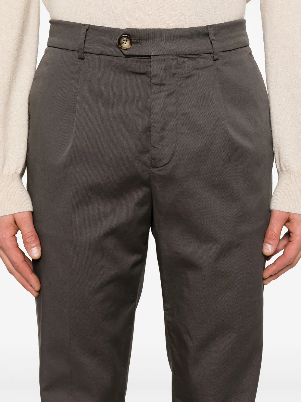 Pleat-Detail Trousers - Image 4