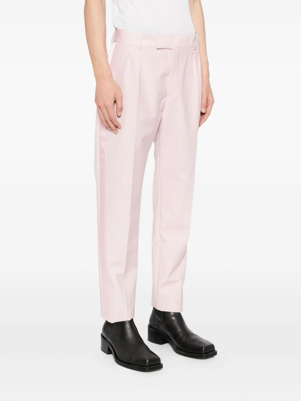 Pleated-Detail Trousers - Image 3
