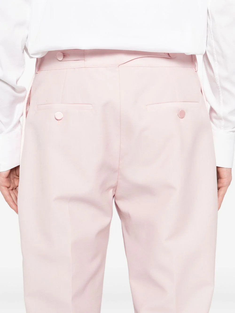 Pleated-Detail Trousers - Image 4