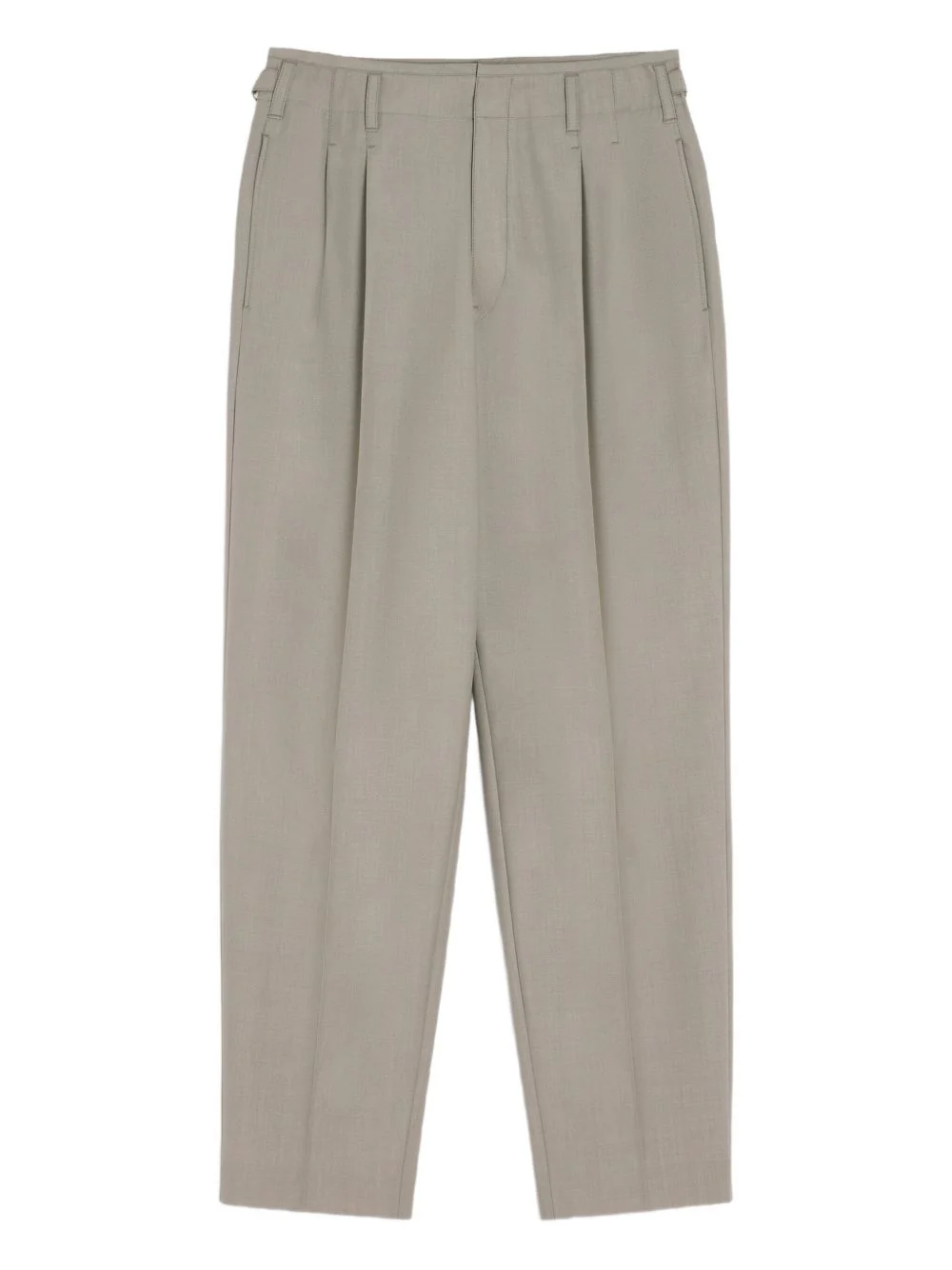 Pleated-Front Side-Adjustable Trousers
