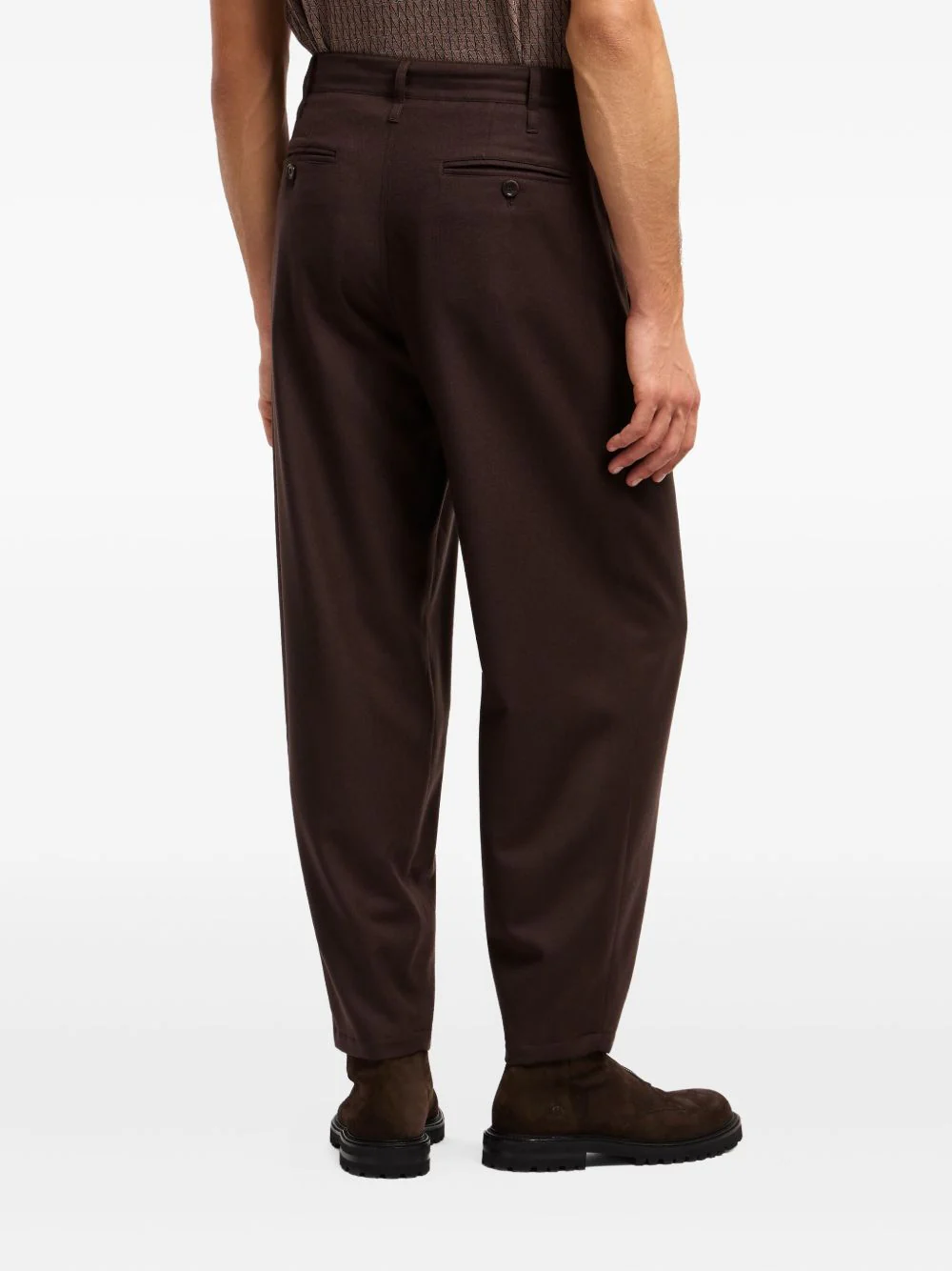 Pleated-Front Wool Trousers - Image 2