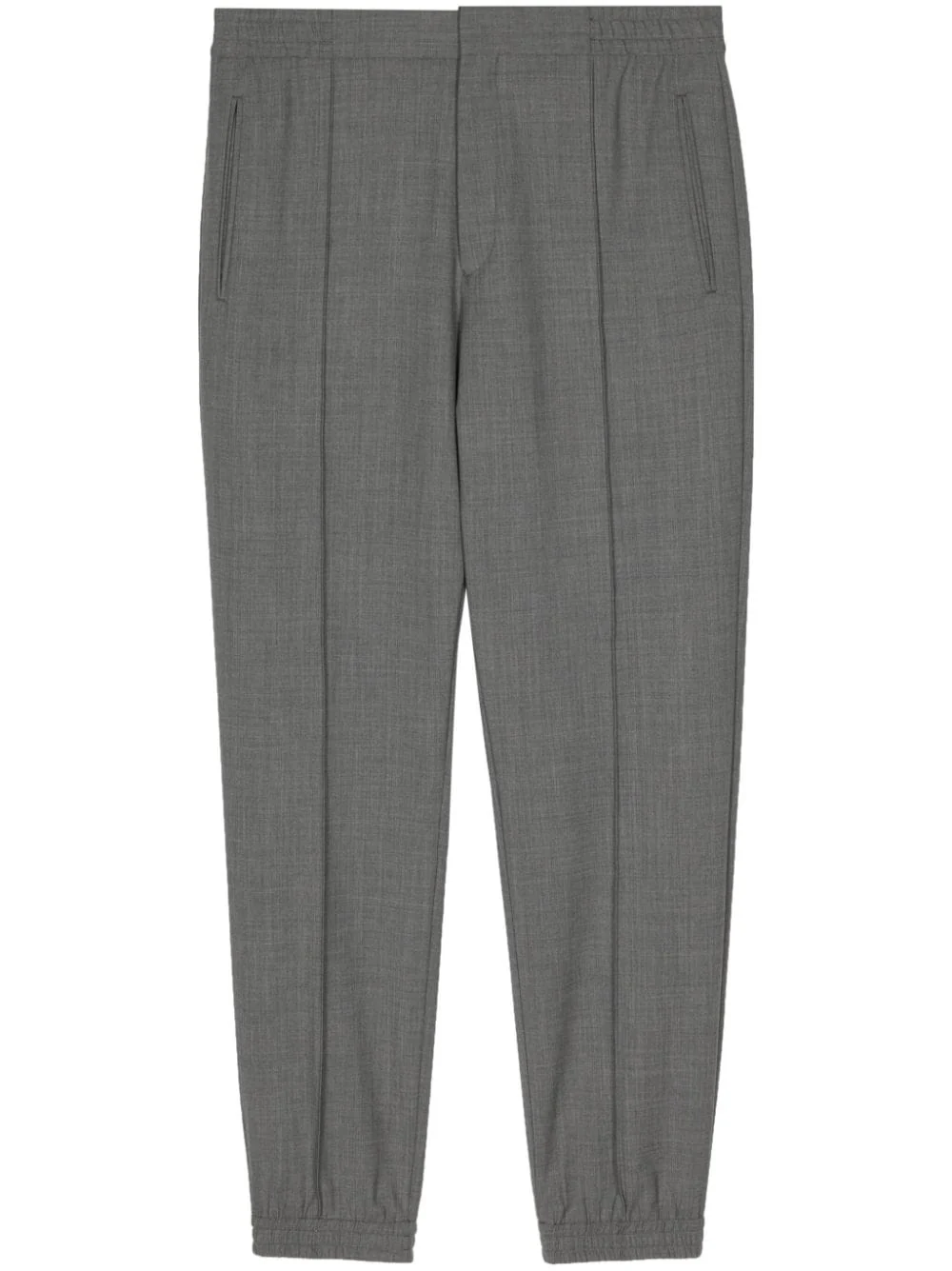 Pleated Tapered Trousers